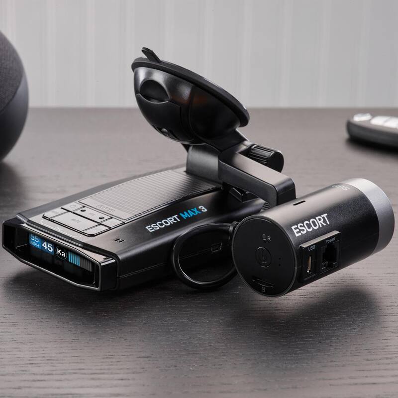 Escort M2 Radar-Mounted Smart Dash Cam with 140-Degree Field of View, 1080p Full HD, and Dual-Band Wi-Fi - 0010068-1