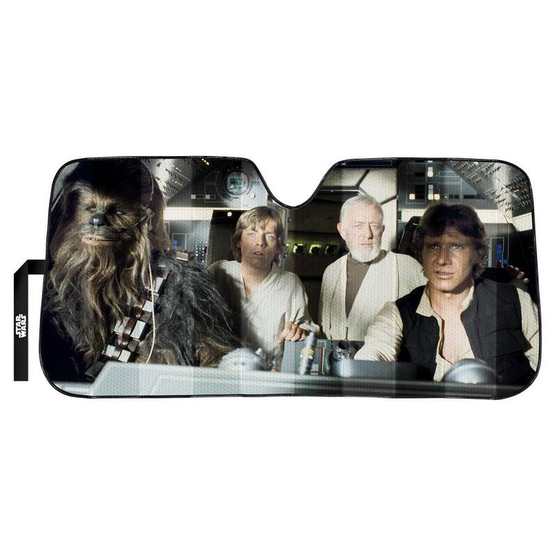 Plasticolor Star Wars Millennium Falcon Accordion Windshield Sunshade - 003700R01