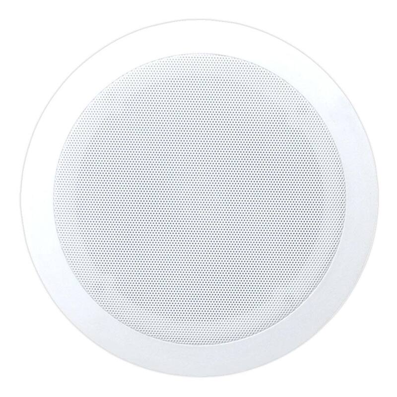 PYLE 5.25 in. 150-Watt Round White In Ceiling Wall Flush Speakers 4 - 2 x PDIC51RD