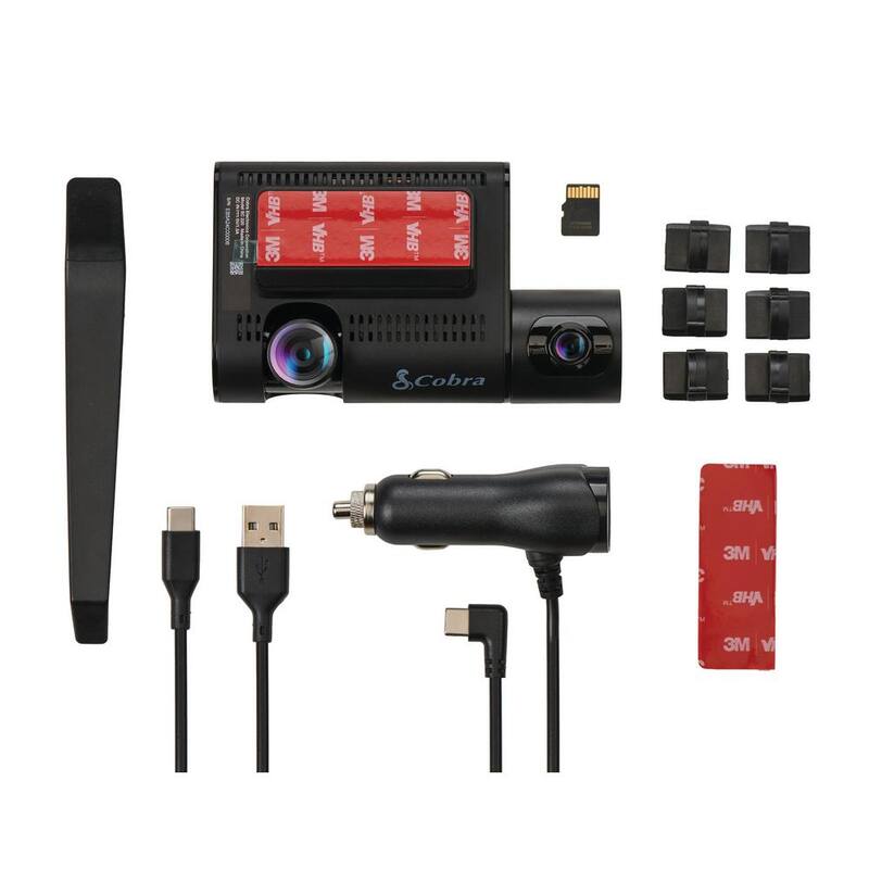 Cobra SC 220C QHD Dual View Cabin Dash Cam - SC220C