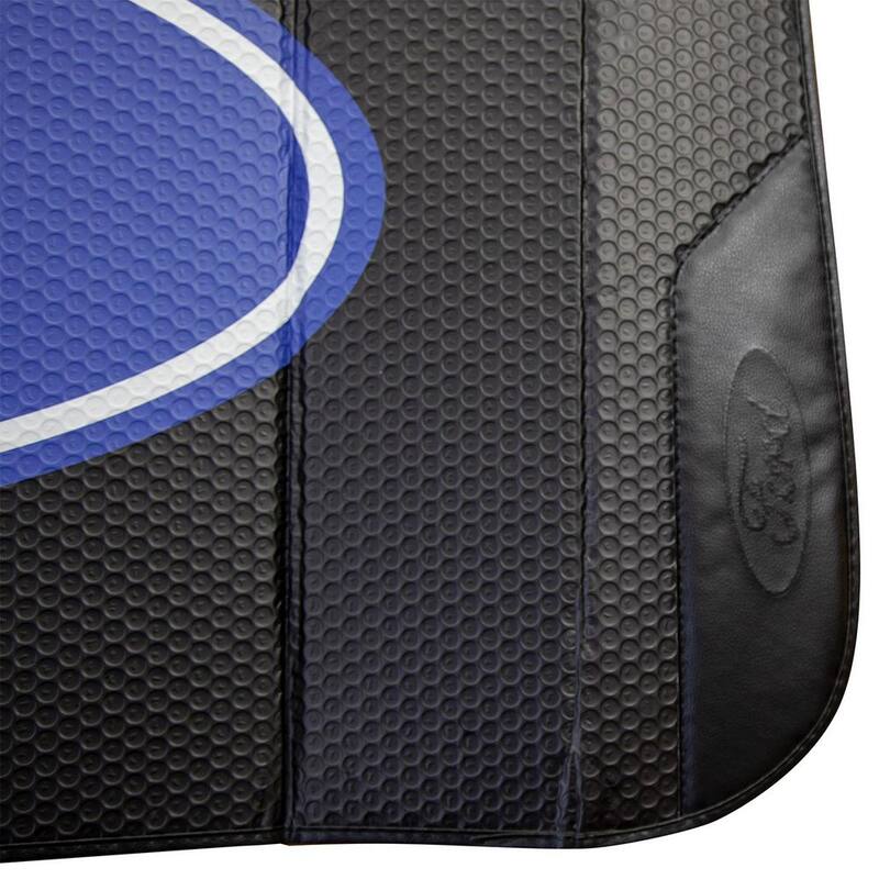 Plasticolor Ford Matte Black Accordion Sunshade - 003858R01