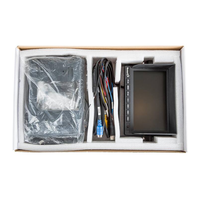 Buyers Products Company Vehicle Back-Up Monitor Rear View Observation System Kit with Night Vision Camera - 8883000