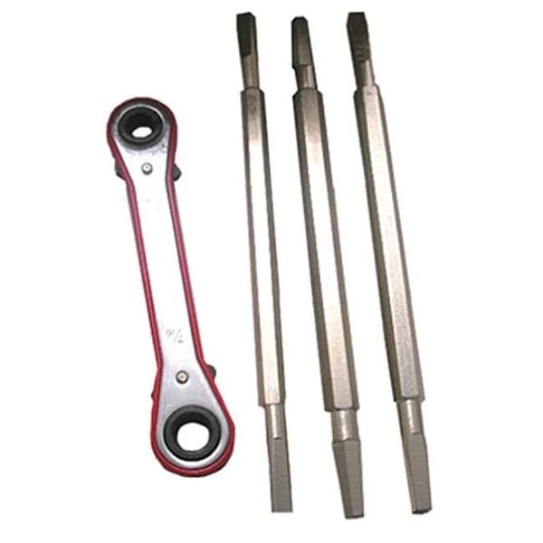 Larsen Supply Co Larsen Supply 13-2111 4 Piece Seat Wrench Set - 665465