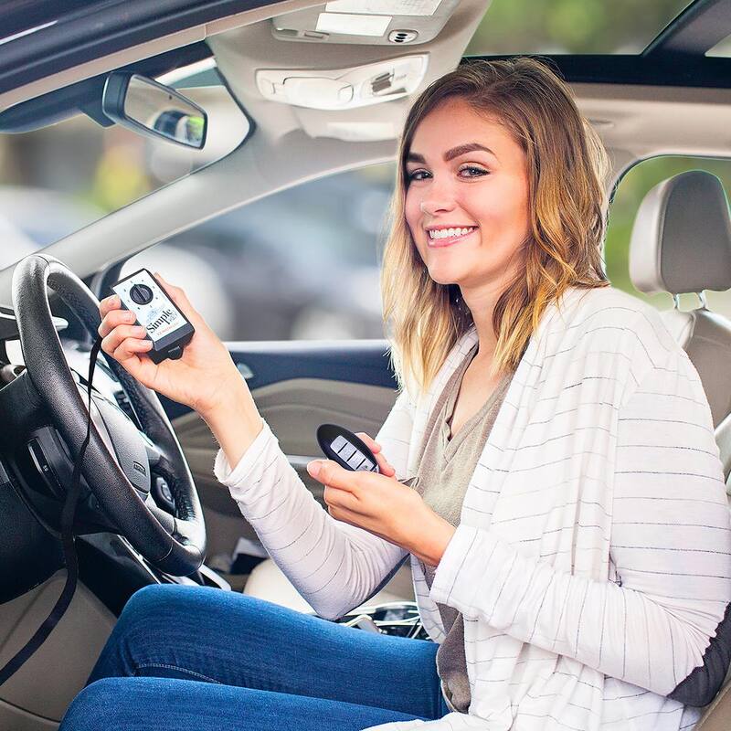 Car Keys Express Simple Key, Key Fob and Key Fob Programmer for Select Nissan and Infiniti (Vehicle List B, 4 Button) - NISK-E4TZ0SK