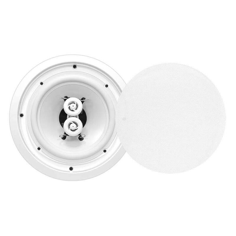 PYLE 6.5 Inch 300W Home Audio In Ceiling or Outdoor Speaker Waterproof (4 Pack) - 4 x PWRC62