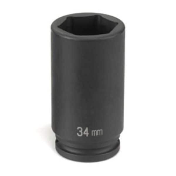 Light House Beauty 0.5 in. Drive x 30 mm Deep Axle Spindle Nut Socket - LI3658245