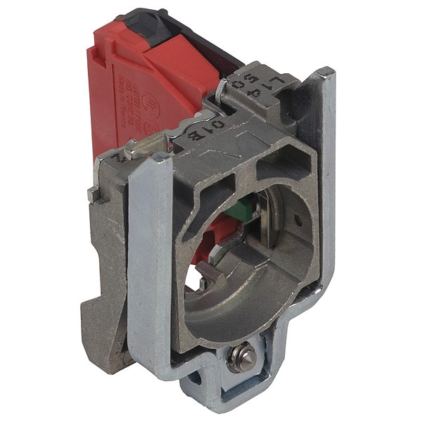 Bloque de contacto Schneider Electric, Negro, 1NA, 22 mm, ZB4 - ZB4BZ1016