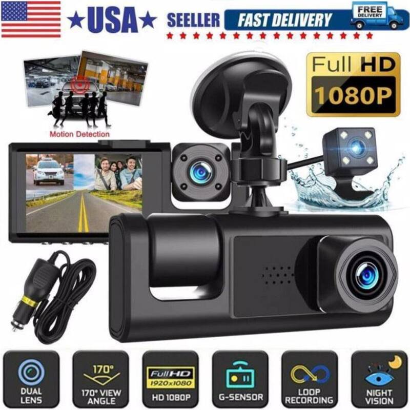 Etokfoks Car Dash Cam with Dual Lens - MLSA10-1OT003