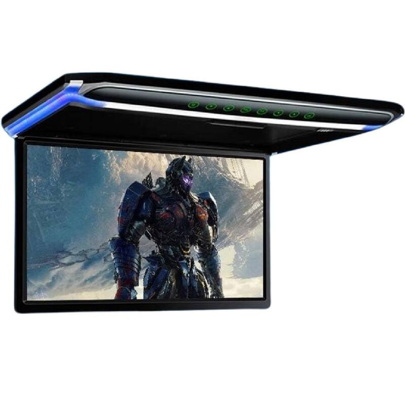 Etokfoks 17.3 in. Car Overhead Flip Down Monitor Screen Dispaly 1080P Video HD Digital TFT Wide Screen Ultra-Thin Roof Mounted - MLSA04-3LT211