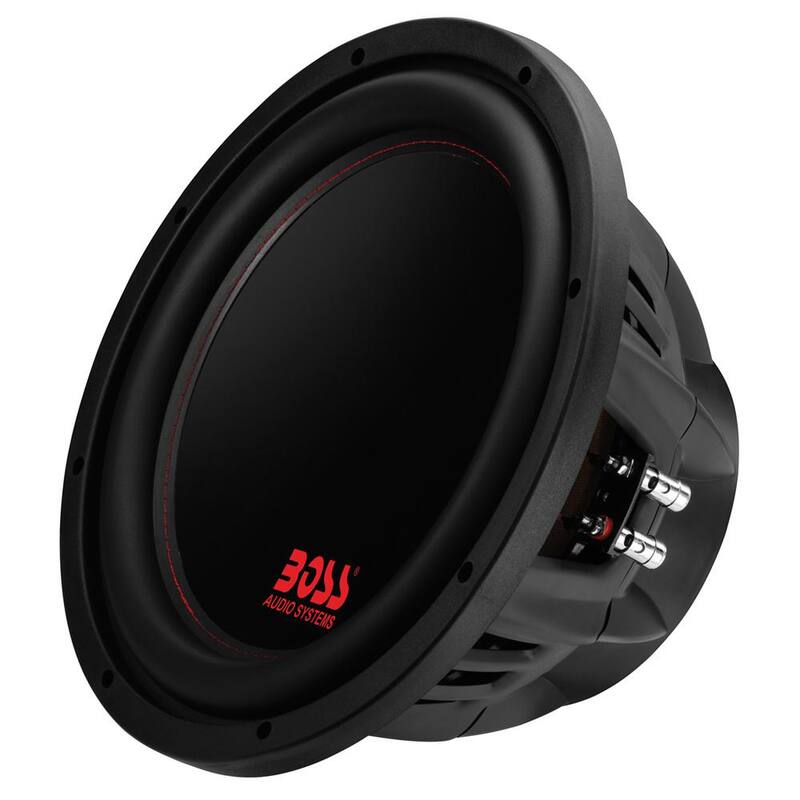 BOSS AUDIO SYSTEMS 12 in. 2600-Watt Car Power Subwoofer DVC Power Sub 4 Ohm - P129DC