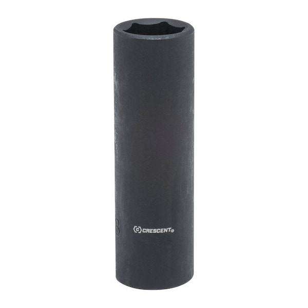 Weller Crescent 7/16 in. X 1/2 in. drive SAE 6 Point Deep Impact Socket 1 pc - CIMS20N