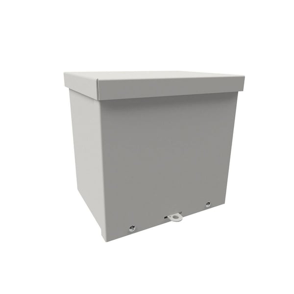 Wiegmann Carbon Steel Electrical Enclosures, 36 in H, 16 in D, 36 in W, NEMA 3R, Screw On - RSC363616