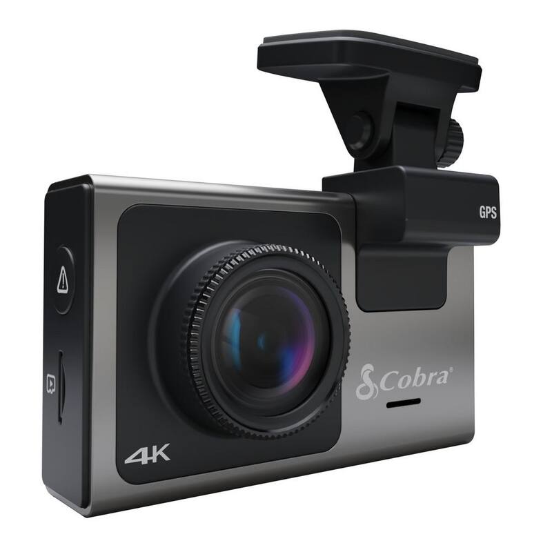 Cobra SC 400 Universal 4K Smart Dash Cam with WIFI, GPS, Alexa, 3 channel capability - SC400