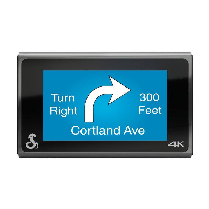 Cobra SC 400 Universal 4K Smart Dash Cam with WIFI, GPS, Alexa, 3 channel capability - SC400