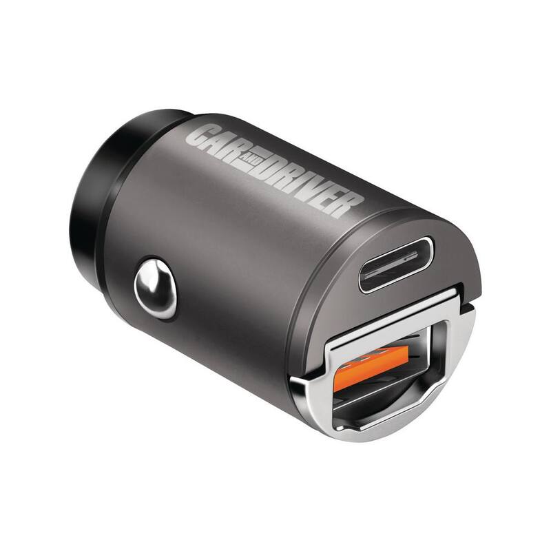 Car and Driver Dual Port Car Charger - CAD-3060BK