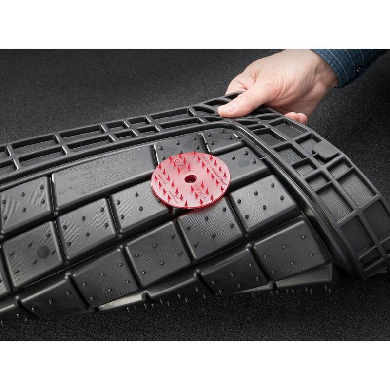 WeatherTech Black 27 in. x 19 in. Heavy Duty All Vehicle Mat - 11AVMSBHD
