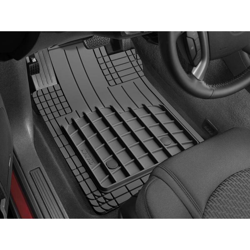 WeatherTech Black 27 in. x 19 in. Heavy Duty All Vehicle Mat - 11AVMSBHD
