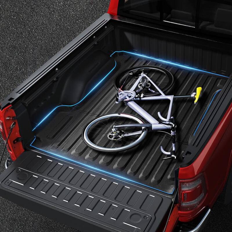 VEVOR Truck Bed Mat,Compatible with Dodge Ram1500,TPE Truck Bed Liner Mat Fits for 5.6 ft. Bed,Thick and Heavy-Duty - TPEKCCCDTPEDTQQK0V0