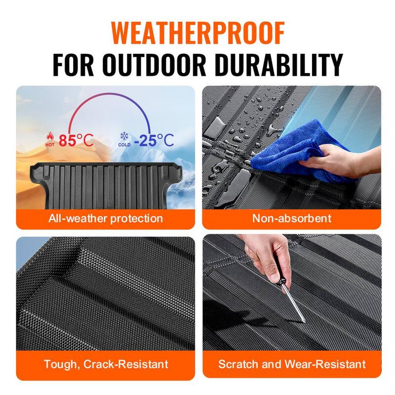 VEVOR Truck Bed Mat,Compatible with Dodge Ram1500,TPE Truck Bed Liner Mat Fits for 5.6 ft. Bed,Thick and Heavy-Duty - TPEKCCCDTPEDTQQK0V0