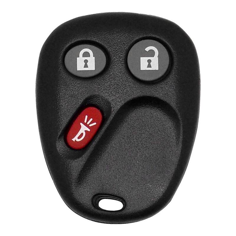 Car Keys Express GM Keyless Entry Remote Replacement - 3-Button Key Fob (Lock, Unlock, Panic) for Hassle-Free Access - GMRM-30RE