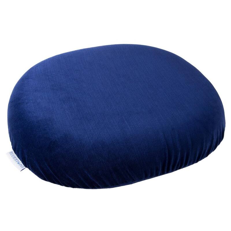 Bluestone Memory Foam 18 in. L x 15 in. W x 3 in. H Donut Seat Cushion - M010110