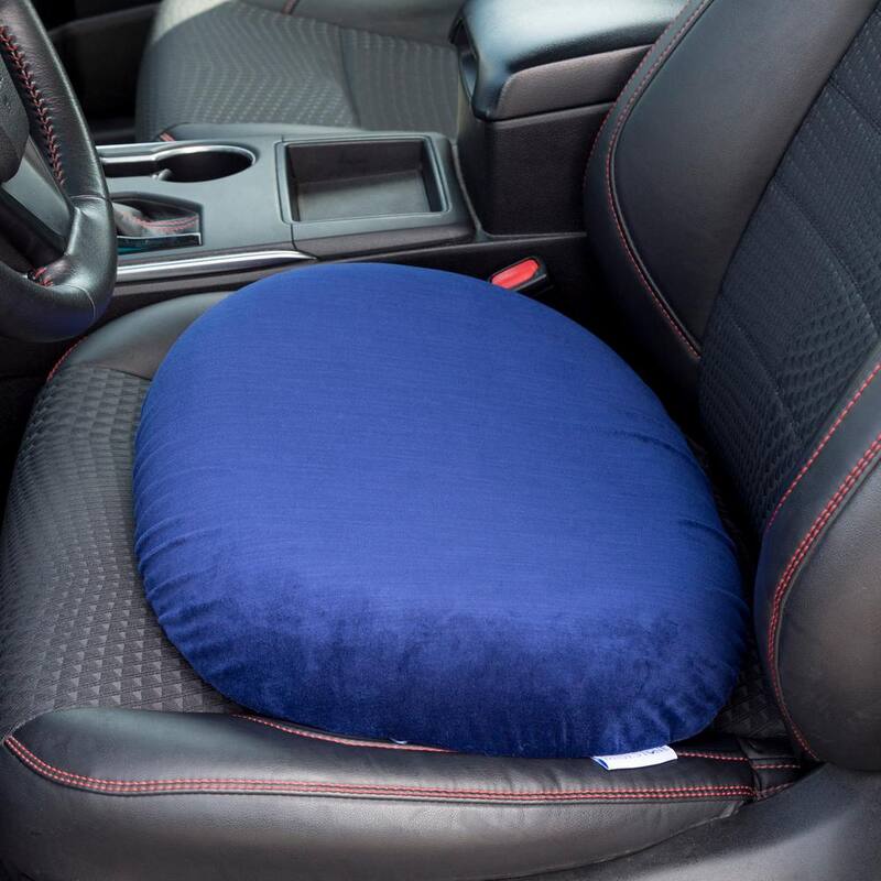Bluestone Memory Foam 18 in. L x 15 in. W x 3 in. H Donut Seat Cushion - M010110