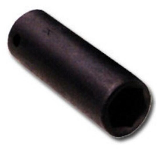 K-Tool International K Tool International KTI38211 1/2 Inch Drive Deep 6 Point Impact Socket - 11mm - KTI38211