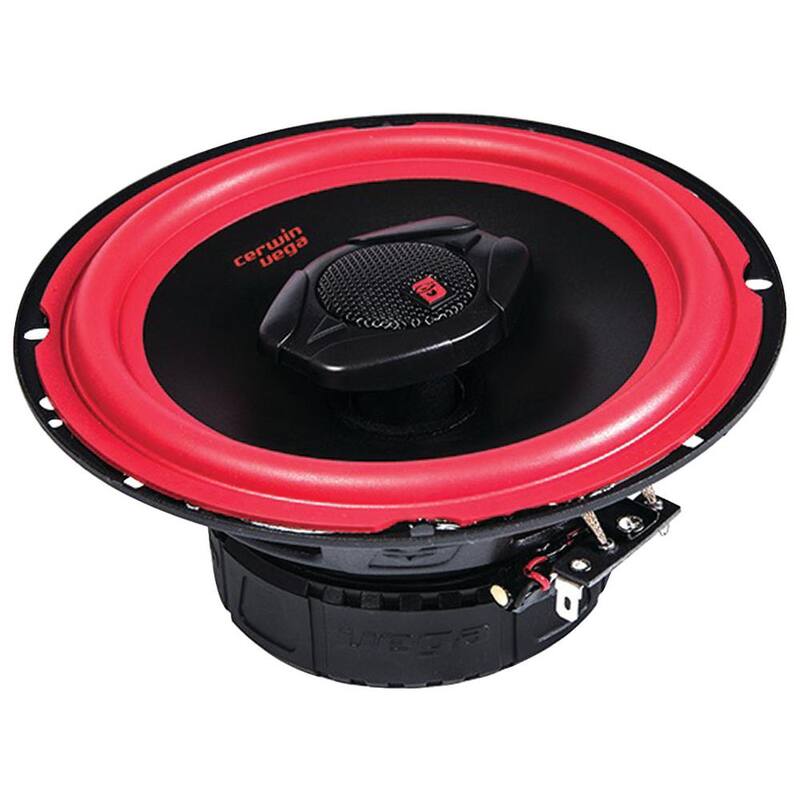 cerwin vega mobile cv Vega 6.5 in. 2-Way Coaxial Speakers 400-Watt Max - V465