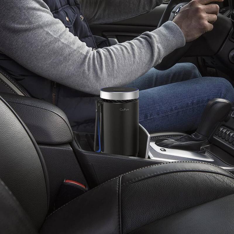 Philips GoPure GP5611 Car Air Purifier with UV-C to remove and kill harmful bacteria - GP5611