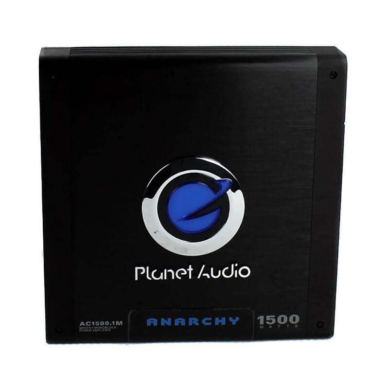 Planet Audio 1500-Watt Mono Block Car Audio Amplifier with Remote - AC1500.1M