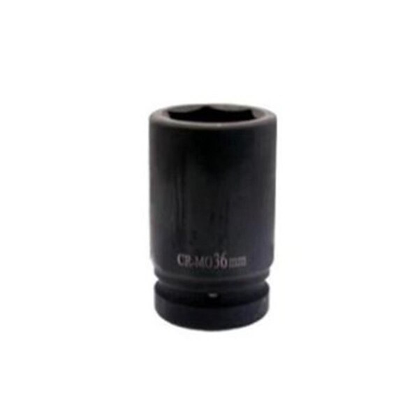 Light House Beauty 36Mm- 1 in. Dr Cr-Mo Air Deep Impact Socket - LI2794333