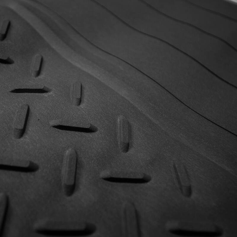 FH Group 47 in. x 32 in. Premium Heavy-Duty Trim to Fit Vinyl Cargo Mat - DMF16401BLACK