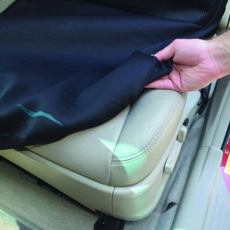 FANMATS NFL - Washington Commanders Black Polyester Embroidered 0.1 in. x 20 in. x 40 in. Seat Cover - 15615