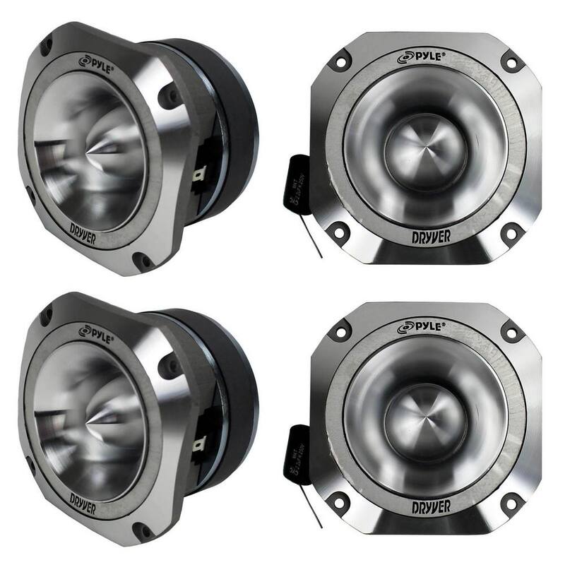 Unbranded 1.5 in. 2000-Watt 4-Ohm Heavy Duty Titanium Super Car Audio Tweeters - 4 x PDBT31