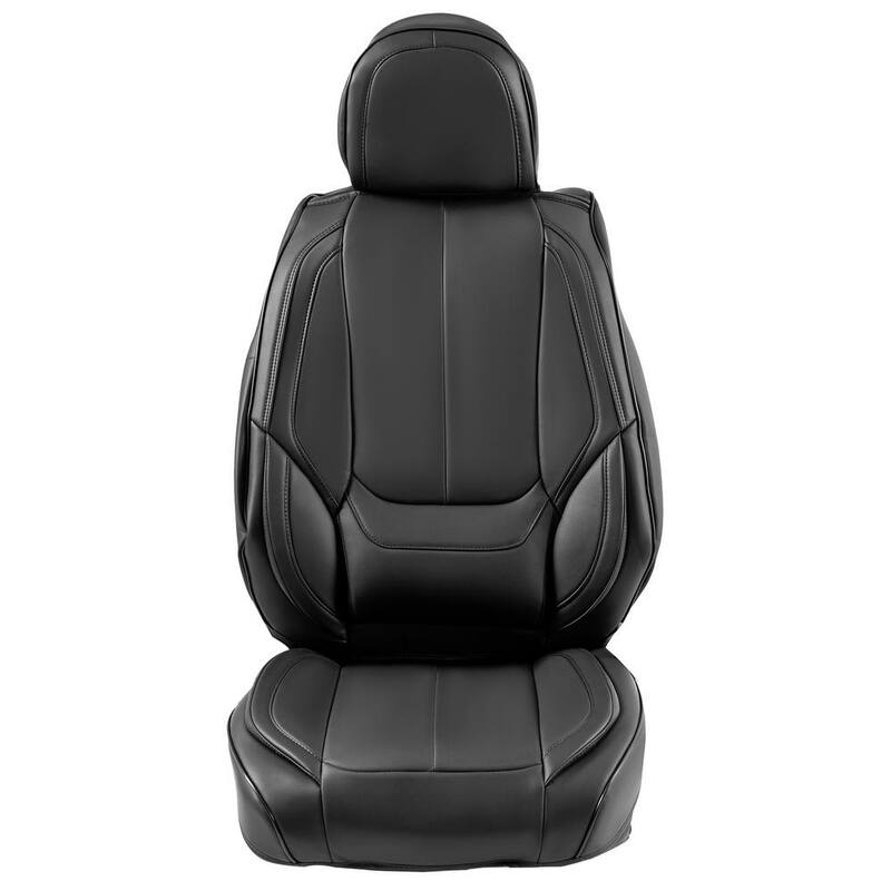 VEVOR Seat Covers, Universal Car Seat Covers Full Set Seats, Front and Rear Seat, 13 pcs Faux Leather Seat Cover - ZTHSPGTDSTYXSX615V0-0805