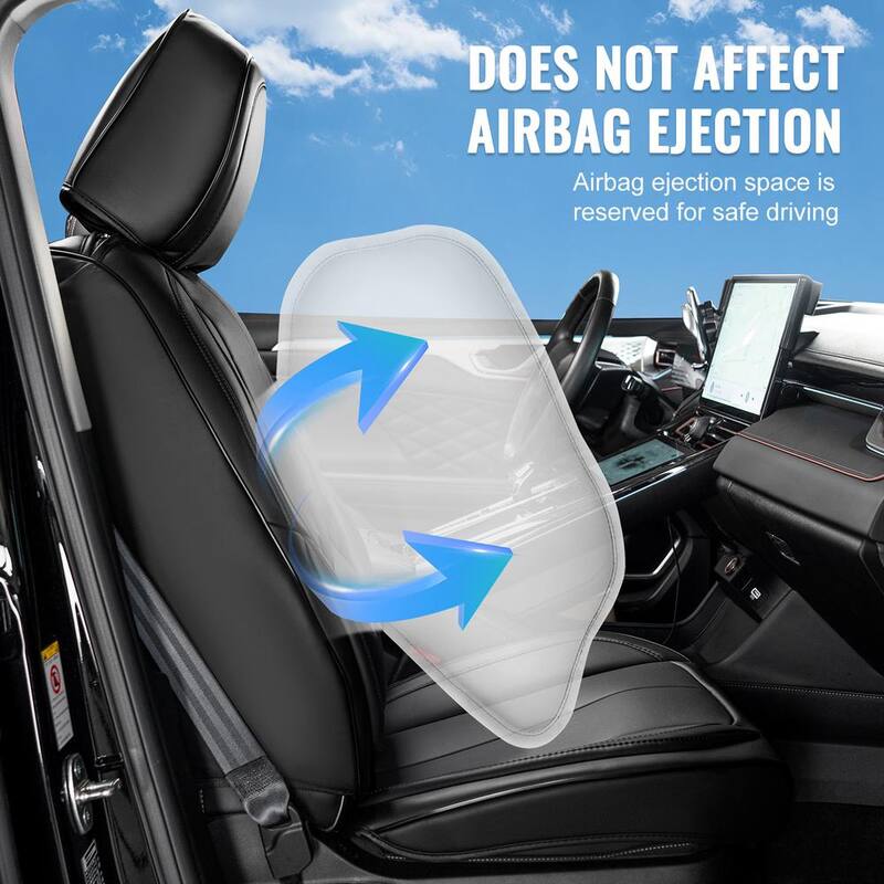 VEVOR Seat Covers, Universal Car Seat Covers Full Set Seats, Front and Rear Seat, 13 pcs Faux Leather Seat Cover - ZTHSPGTDSTYXSX615V0-0805