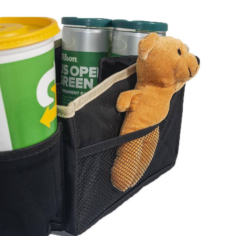 FH Group Multi-Use Tote Car Organizer with Cup Holders - DMFH1135BEIGE