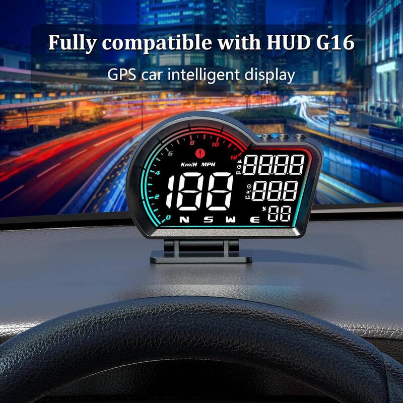 Etokfoks Heads Up Display for Cars GPS Speedometer Suitable for All Cars, Head up Display MPH, USB Connection Plug-and-Play - MLSA04-3LT213