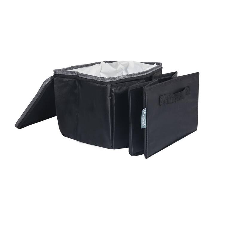 FH Group Nylon Triple Action Car Organizer with Cooler - DMFH1140BLACK