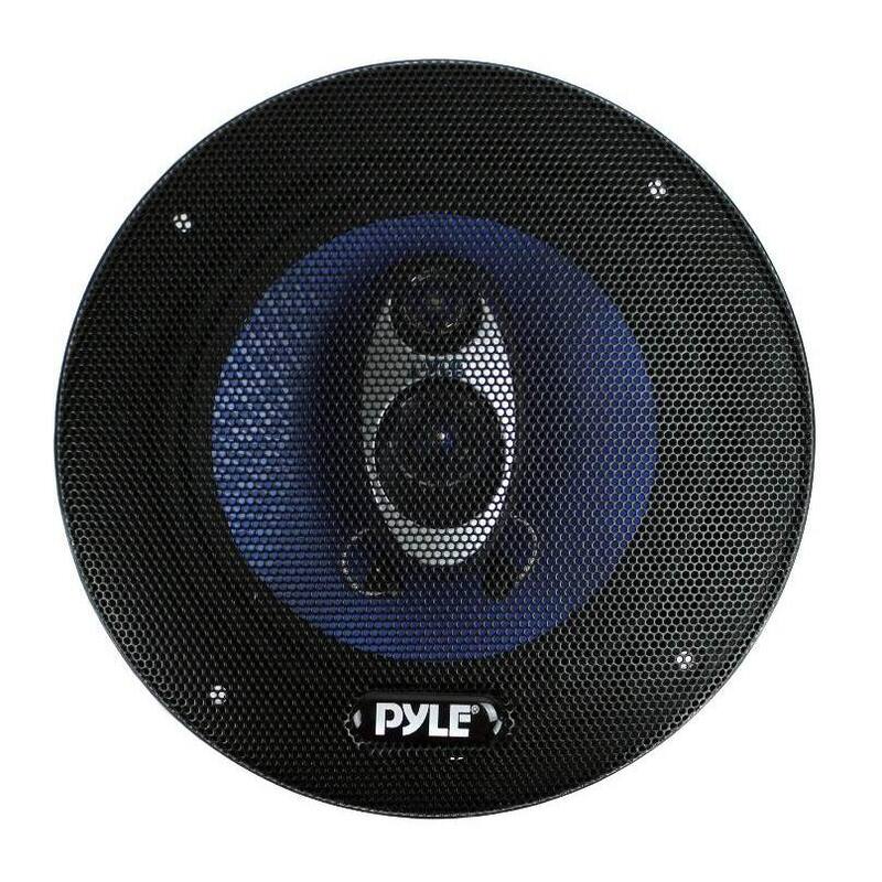 Unbranded 6.5 in. 720-Watt 3-Way Car Audio Coaxial Speakers Blue Stereo - 2 x PL63BL