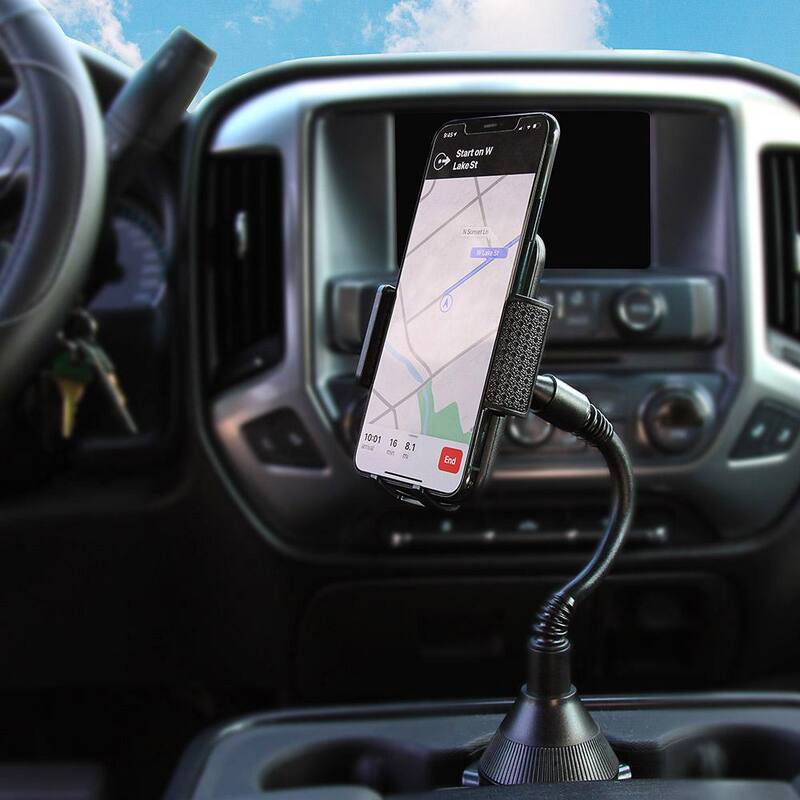 ChargeHub PhoneStation with Flexible Neck and Air Vent Clip - CRG-PS-001