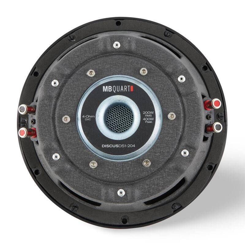 MB QUART Discus Series 8 in. 400-Watt Shallow Subwoofer - DS1-204
