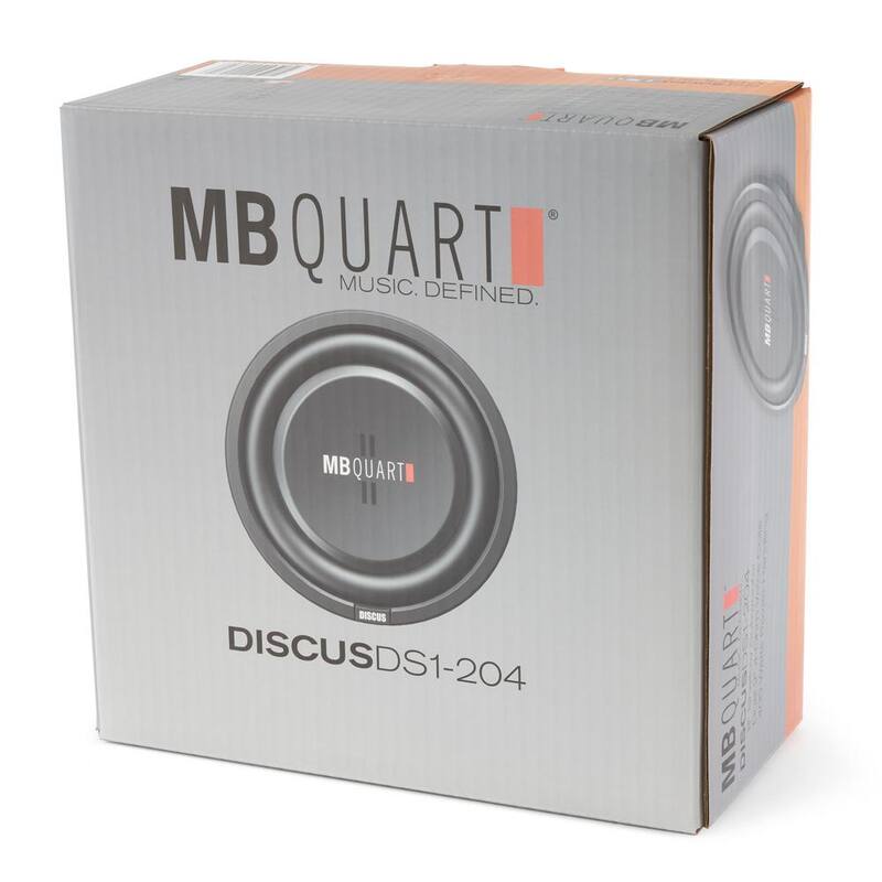 MB QUART Discus Series 8 in. 400-Watt Shallow Subwoofer - DS1-204