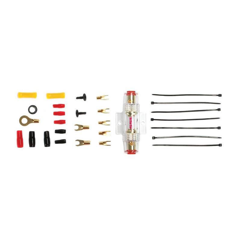 SOUND STORM 8-Gauge Ga Car Amplifier Amp Complete Kit Wiring Installation+RCA (2-Pack) - 2 x AKS8