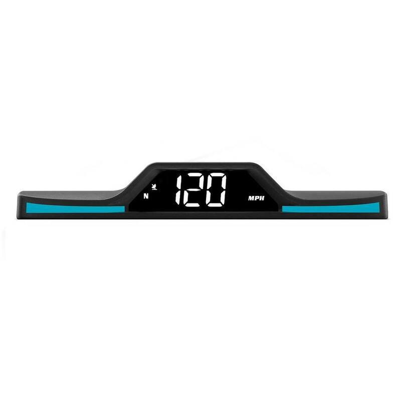Etokfoks Heads Up Display for Cars Digital GPS Speedometer for Car with MPH/Fatigue Driving Alarm/Speed Alarm/USB Plug and Play - MLSA04-3LT220