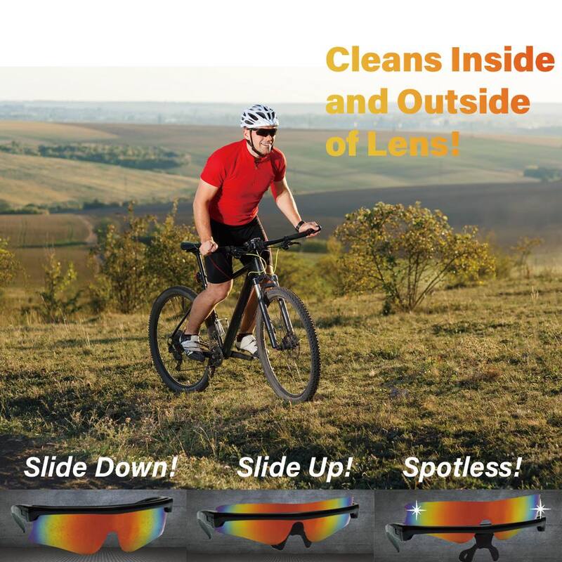 Bell + Howell TacGlasses 2.0 - Self Cleaning Polarized Sunglasses - Unisex - 2685