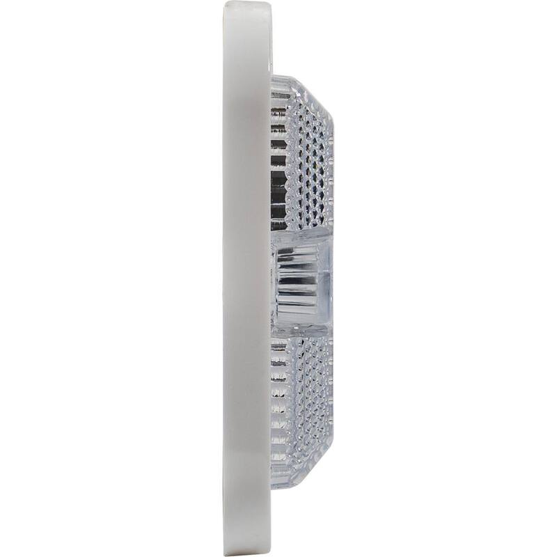 Buyers Products Company 5.8 in. Rectangular LED Interior Dome Light with Built-In Switch - 5626337