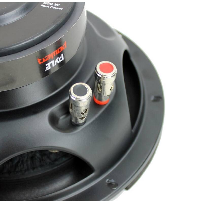 Unbranded 8 in. 800-Watt Car Audio Subwoofer Sub Power Woofer DVC 4 Ohm in Black - PLPW8D