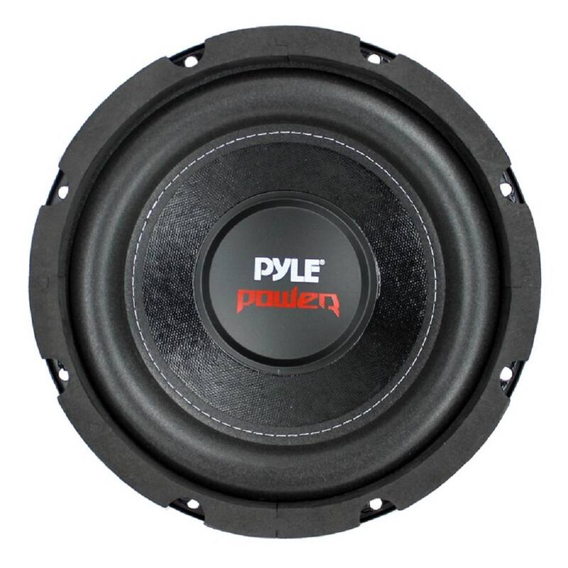 Unbranded 8 in. 800-Watt Car Audio Subwoofer Sub Power Woofer DVC 4 Ohm in Black - PLPW8D