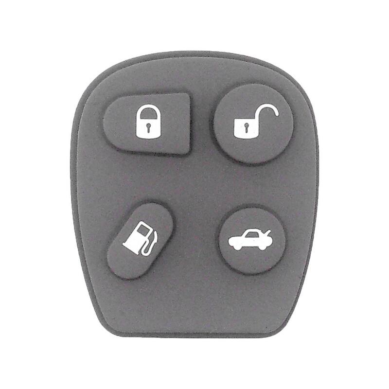 Car Keys Express GM Replacement Keyless Entry Remote - 4 Button Remote with Lock, Unlock, Panic, and Trunk Functions, DIY EZ Install - GMRM-4T0RE